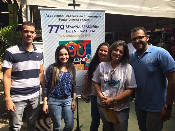 Tenda da Saúde Feira do Guará - 14/05 Manhã - Diretor Suderlan Sabino e Maria Arindelita